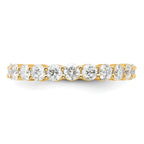 14K 1-1/2 ct Lab-Grown Diamond Eternity Band