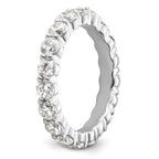 14K 2 ct Lab-Grown Diamond Eternity Band