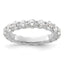 14K 2 ct Lab-Grown Diamond Eternity Band