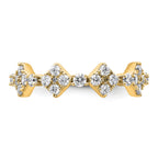 Lab-Grown Diamond Eternity Band in 14K Yellow Gold, 2.1mm (1 1/4 ct. tw.), Size 7 - Sophia Jewelers