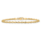 Diamond-Cut Rope Chain in 14K Yellow Gold, 2.75mm - Sophia Jewelers