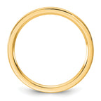 14KY 1mm Standard Flat Comfort Fit Band Size 9.5