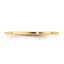1.0mm 10K Yellow Gold Comfort Fit Wedding Band - Sophia Jewelers