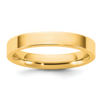 3.5mm 10K Yellow Gold Standard Flat Comfort Fit Wedding Band - Sophia Jewelers