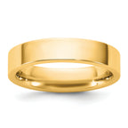 4.5mm 10K Yellow Gold Standard Flat Comfort Fit Wedding Band - Sophia Jewelers