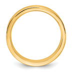 14KY 5.5mm Standard Flat Comfort Fit Band Size 14