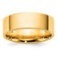 6.5mm 10K Yellow Gold Standard Flat Comfort Fit Wedding Band - Sophia Jewelers