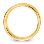 14KY 9mm Standard Flat Comfort Fit Band