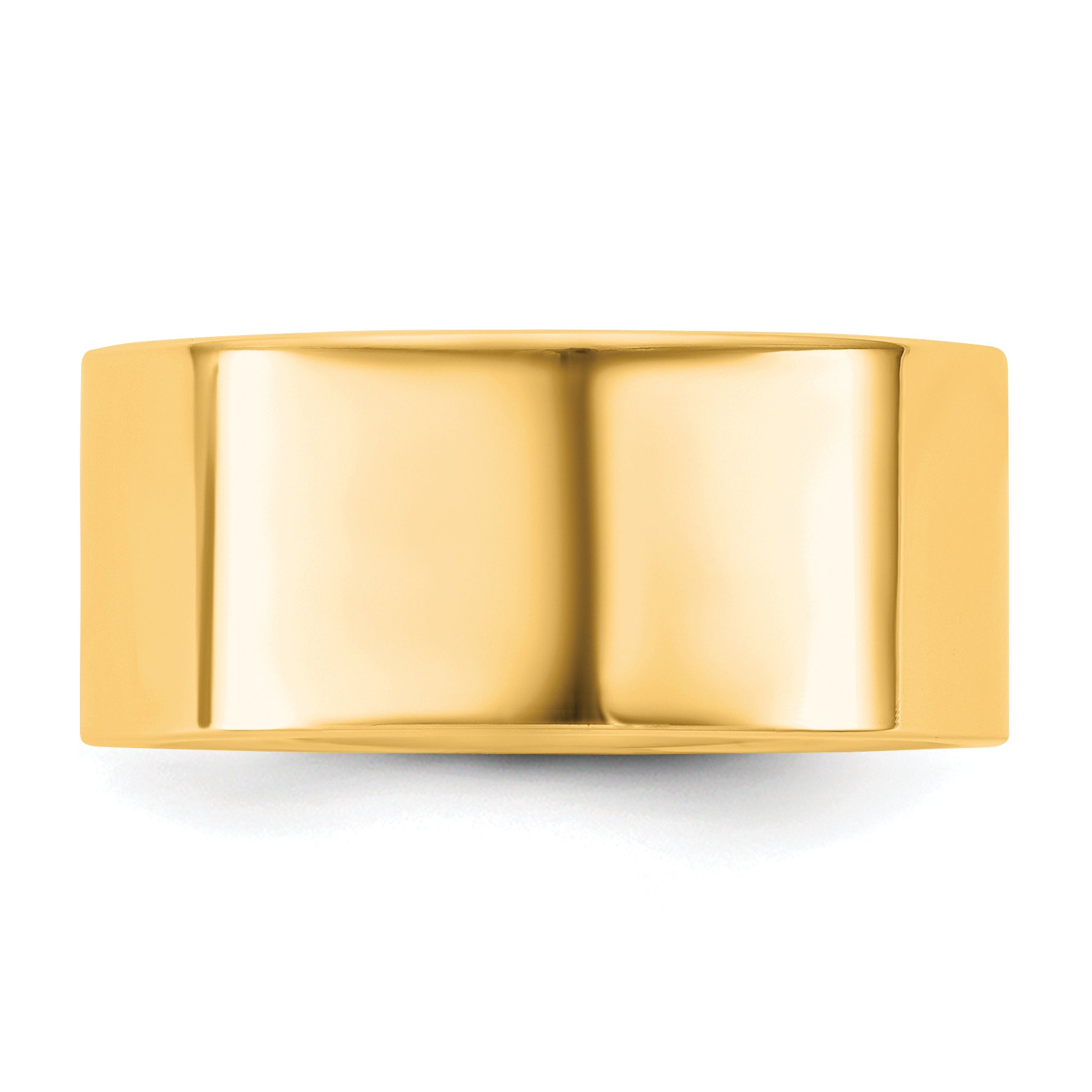 14KY 9mm Standard Flat Comfort Fit Band Size 14