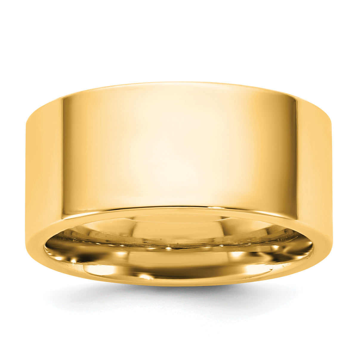 14KY 9mm Standard Flat Comfort Fit Band Size 14