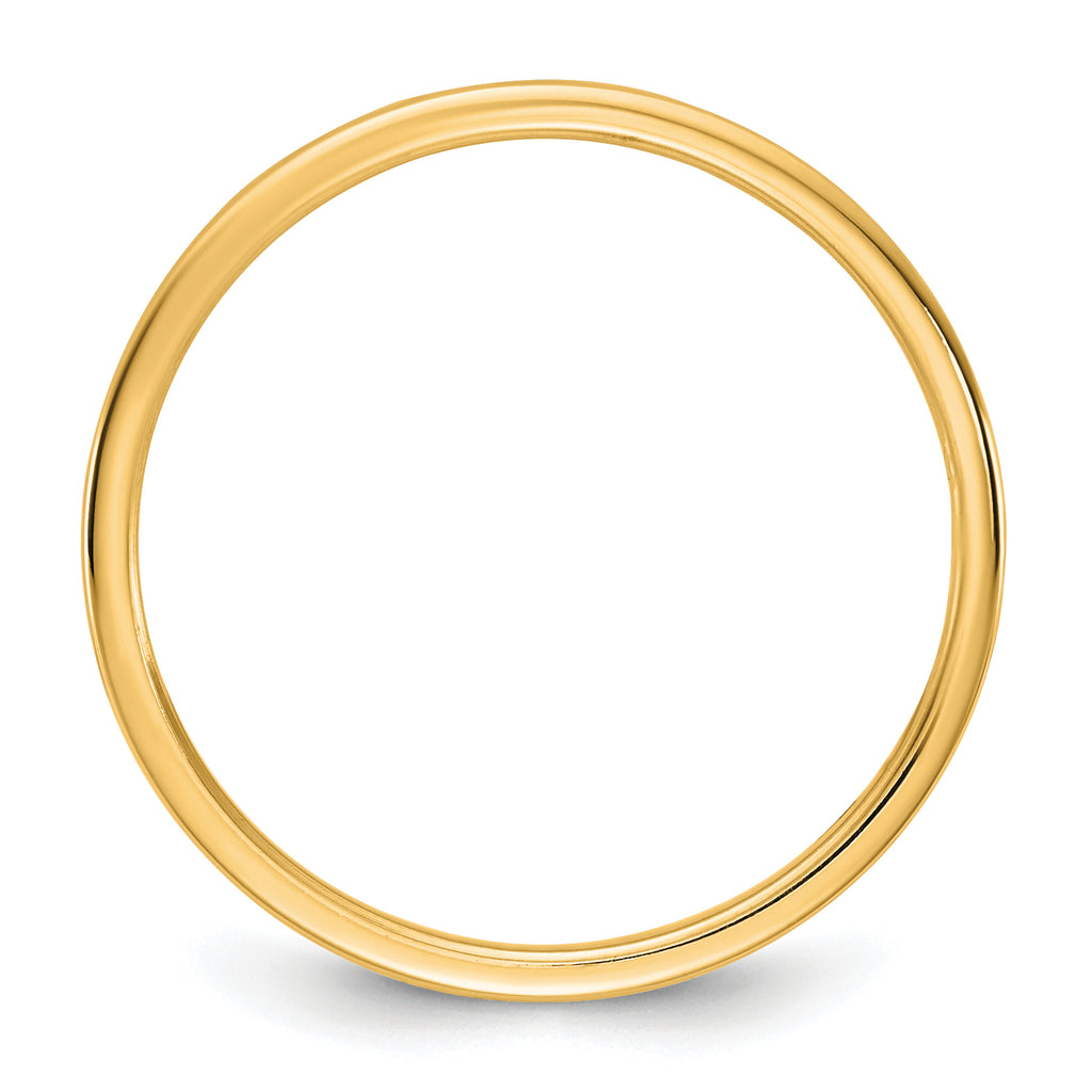 14KY 1.5mm Lightweight Flat Band