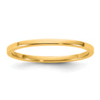 14KY 1.5mm Lightweight Flat Band