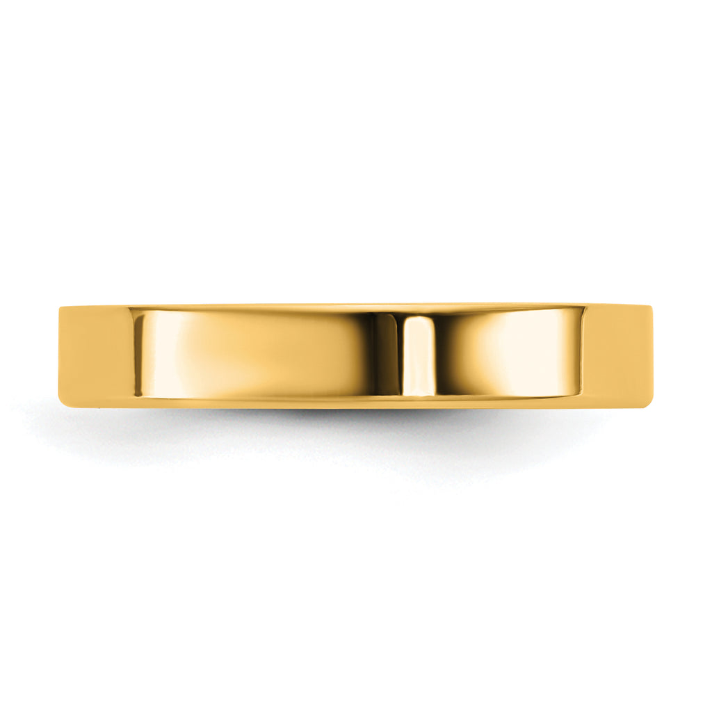 14KY 3.5mm Lightweight Flat Band