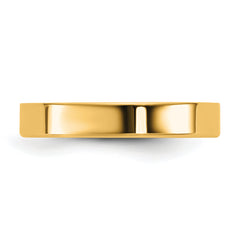 14KY 3.5mm LTW Flat Band Size 9.5