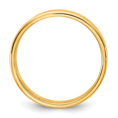 14KY 4.5mm LTW Flat Band Size 9.5