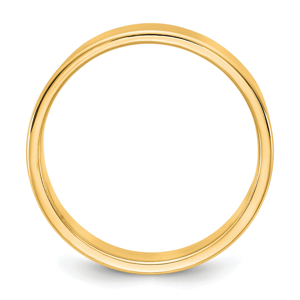 14KY 5.5mm Lightweight Flat Band