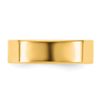 14KY 5.5mm Lightweight Flat Band