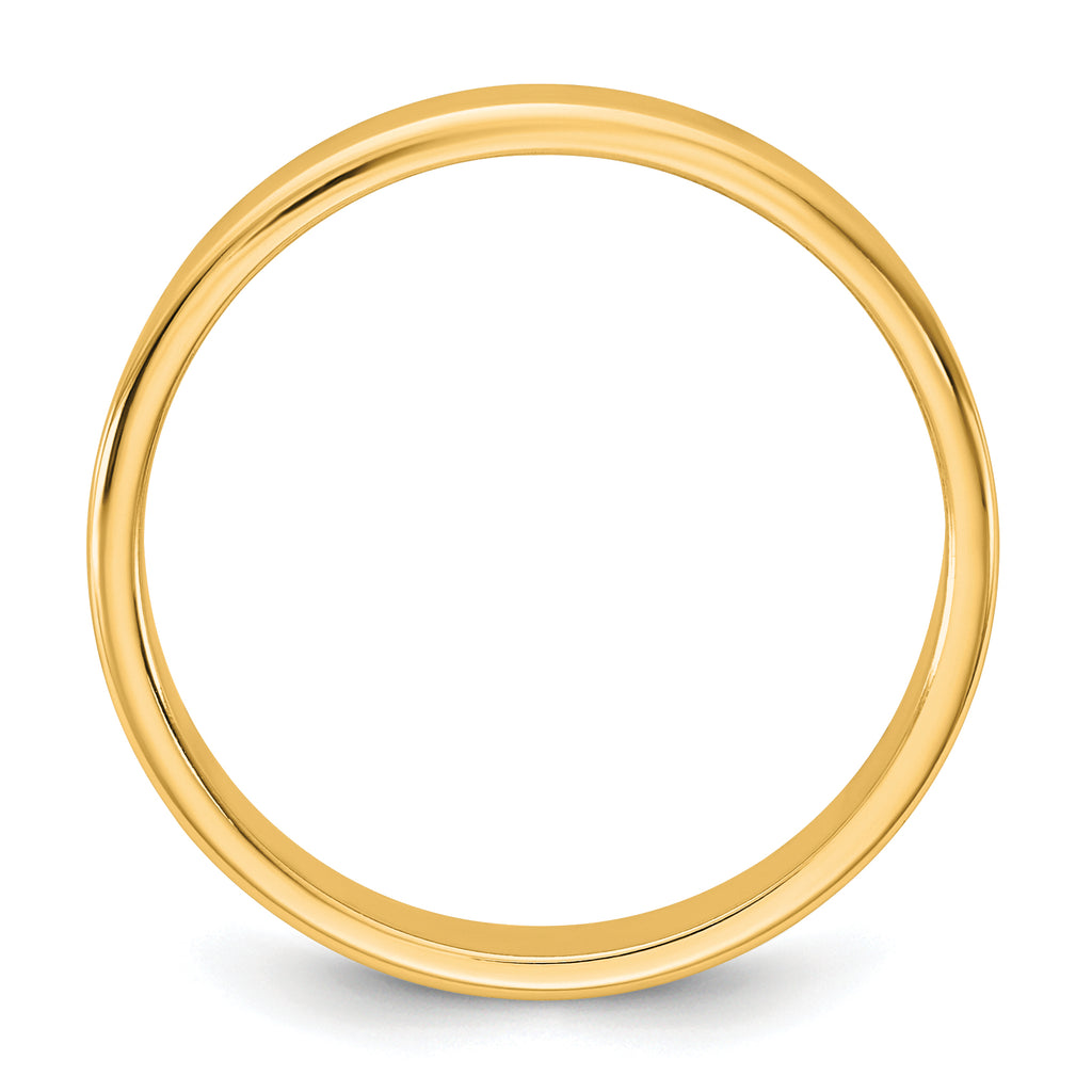 14KY 6.5mm Lightweight Flat Band