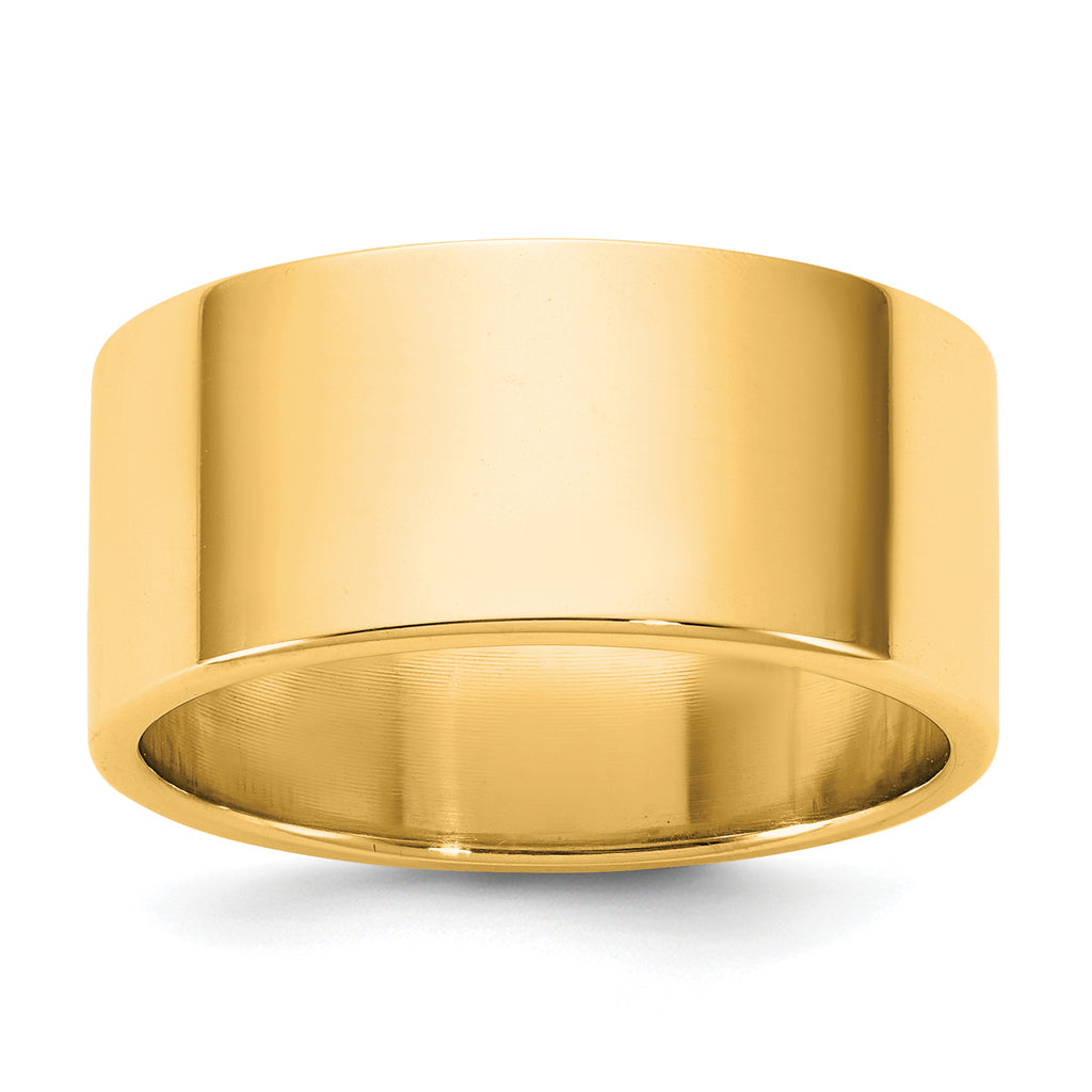 14KY 9mm Lightweight Flat Band
