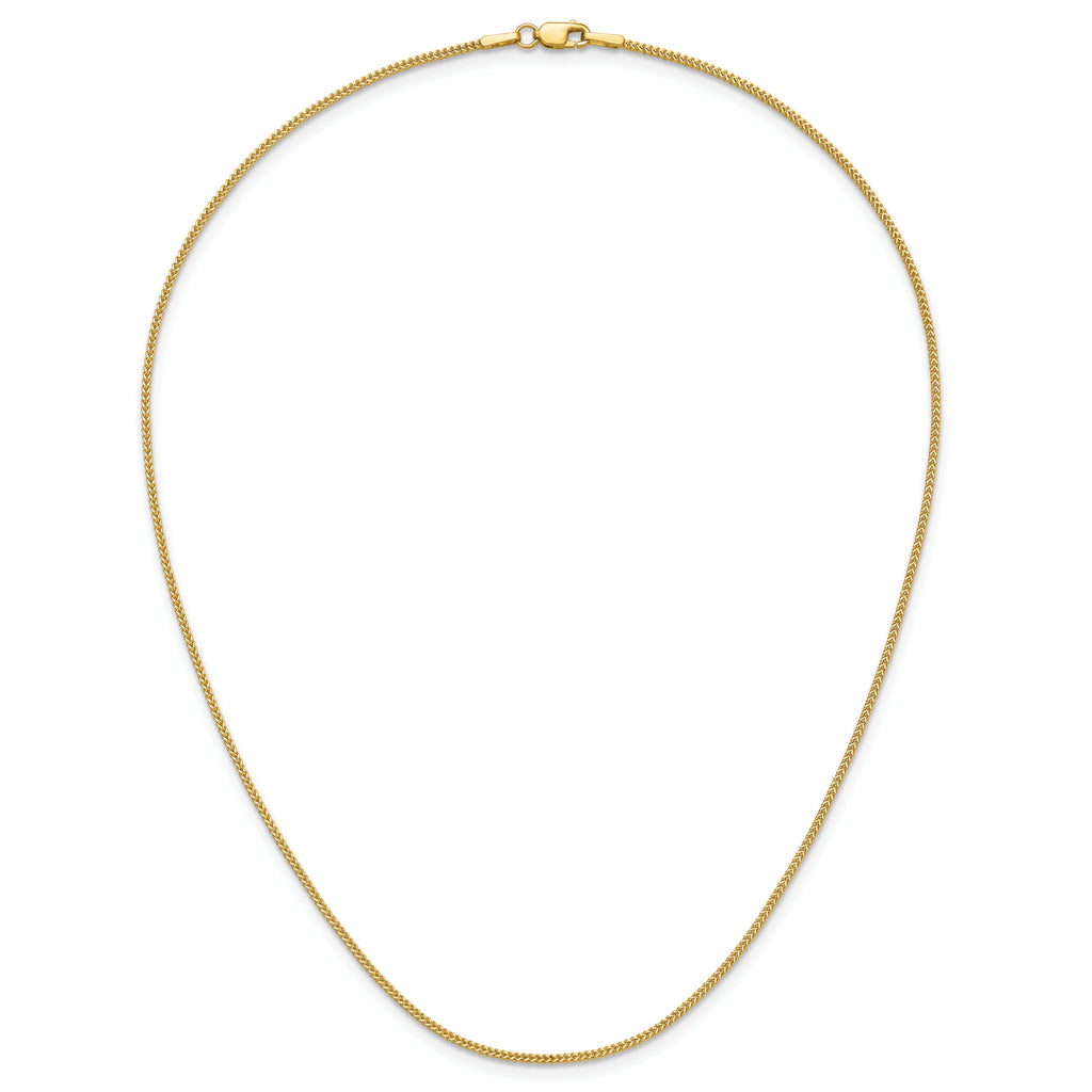 14K .9mm Franco with Lobster Clasp Chain