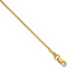 14K Yellow Gold Solid Franco Chain Necklace 0.9mm