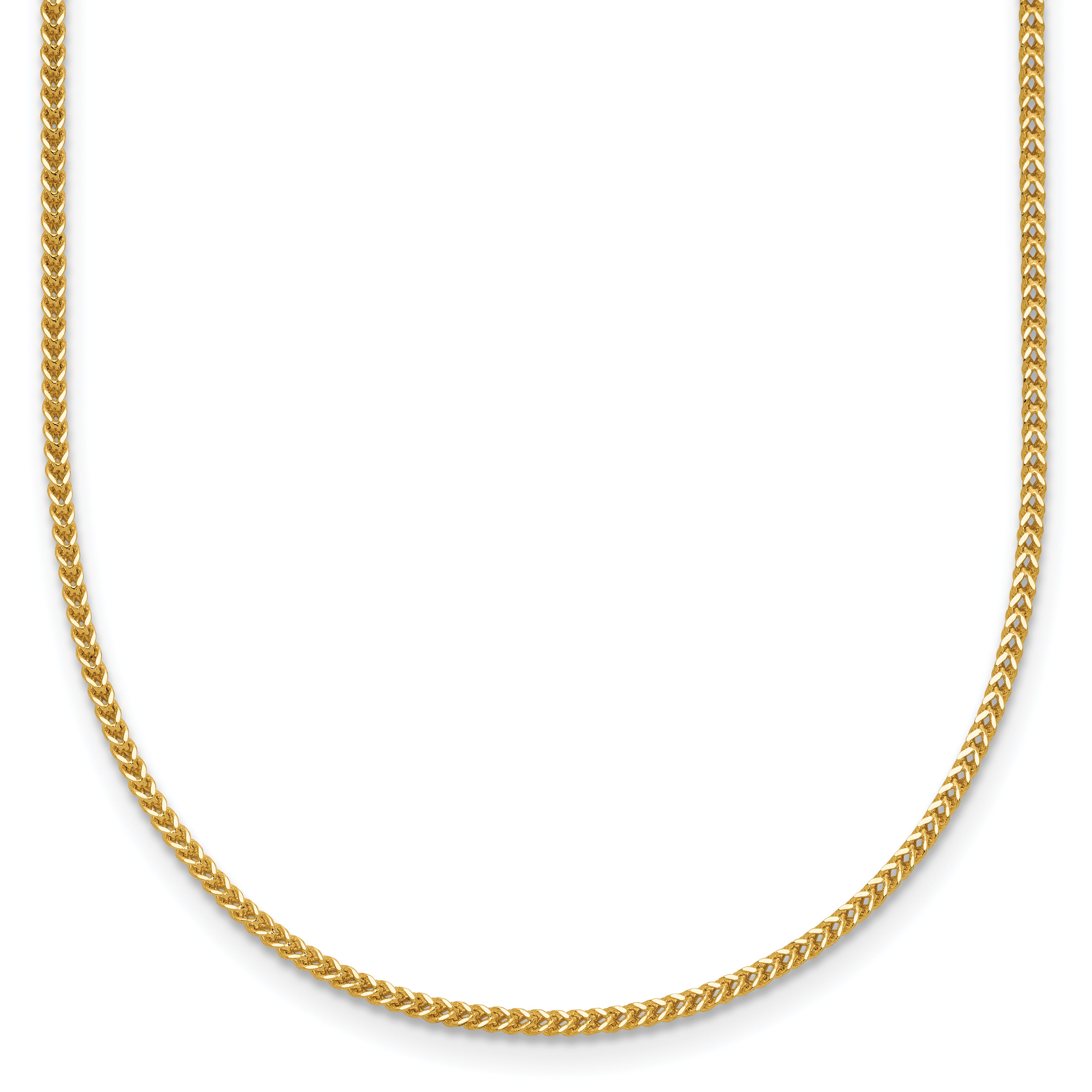 14K .9mm Franco with Lobster Clasp Chain