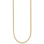 14K 1.4mm Franco with Lobster Clasp Chain
