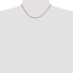 14K 1.4mm Franco with Lobster Clasp Chain