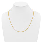 14K 1.4mm Franco with Lobster Clasp Chain