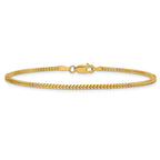 14K 1.4mm Franco with Lobster Clasp Chain