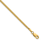 14K 1.4mm Franco with Lobster Clasp Chain