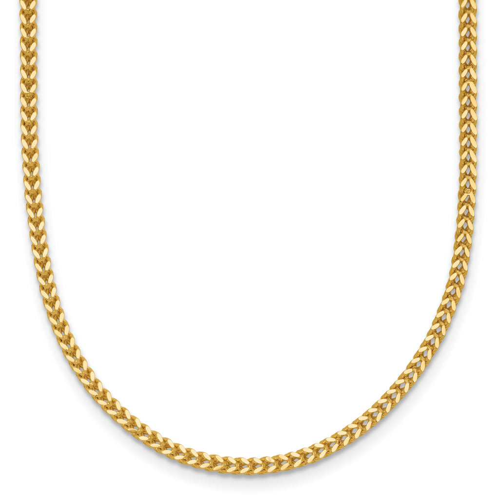 14K 1.4mm Franco with Lobster Clasp Chain