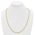 14K 2mm Franco with Lobster Clasp Chain