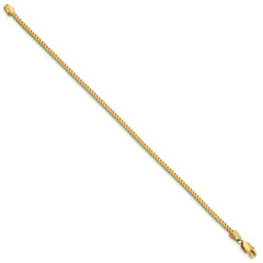 14K 7 inch 2mm Franco with Lobster Clasp Bracelet