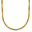 14K Yellow Gold Solid Franco Chain Necklace 2mm