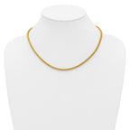 14K 2.5mm Franco with Lobster Clasp Chain