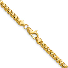 14K 26 inch 3.7mm Franco with Fancy Lobster Clasp Chain