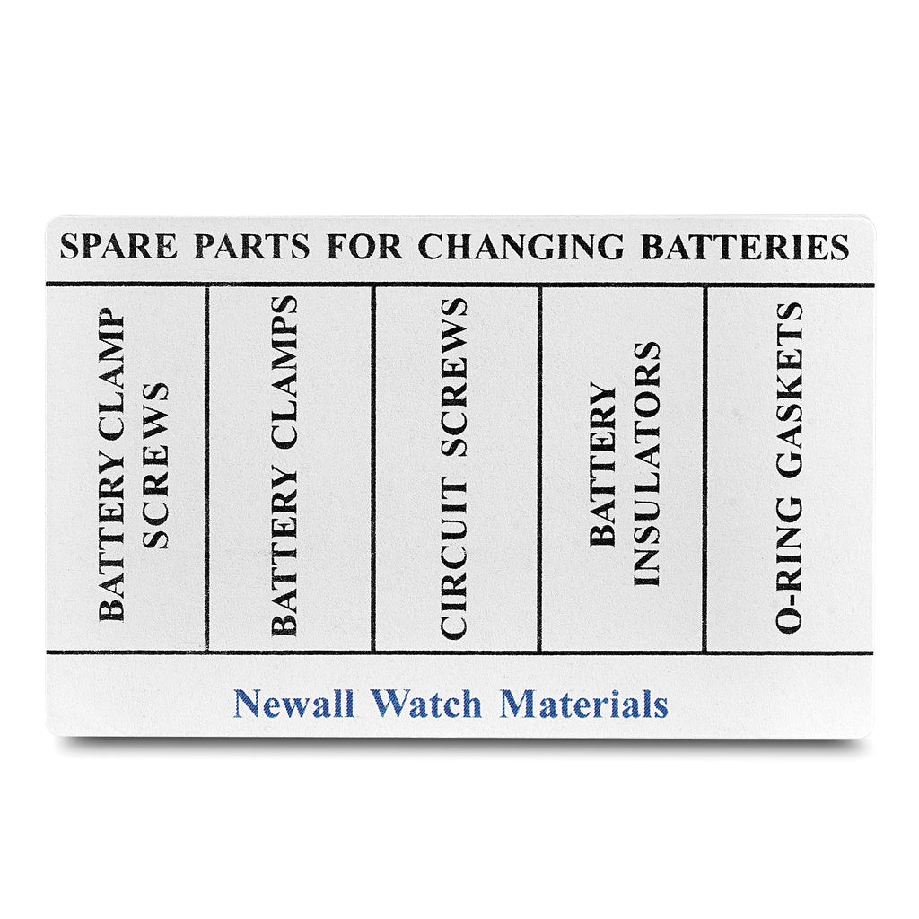 200 Piece Watch Battery Change Kit