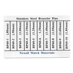60-piece Stainless Steel Pin Assortment