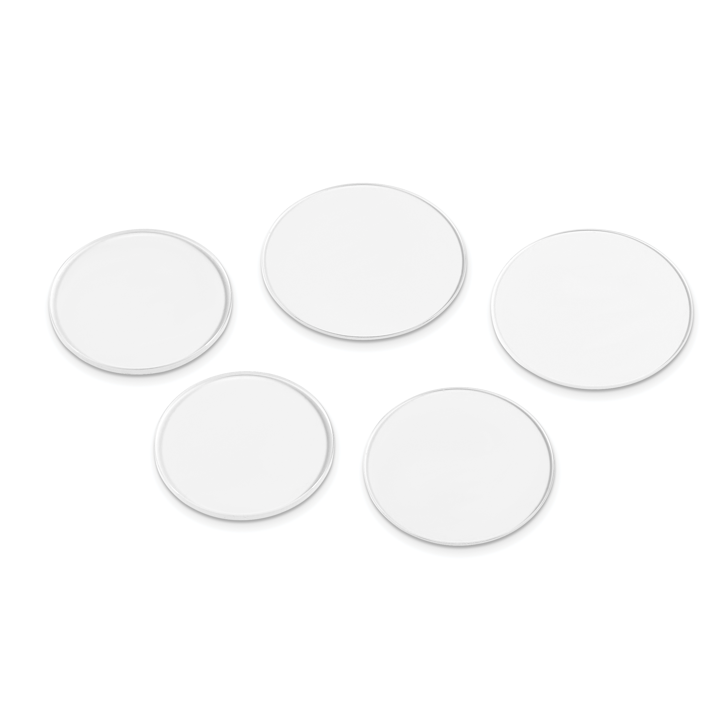 50 piece Extra-Wide Flat 1.0mm Mineral Glass Crystal Kit Main image