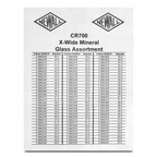 93-piece 2.0/2.5/3.0mm Extra-Wide Mineral Crystal Assortment