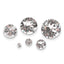 144-piece Foilback Clear Crystal Stone Assortment