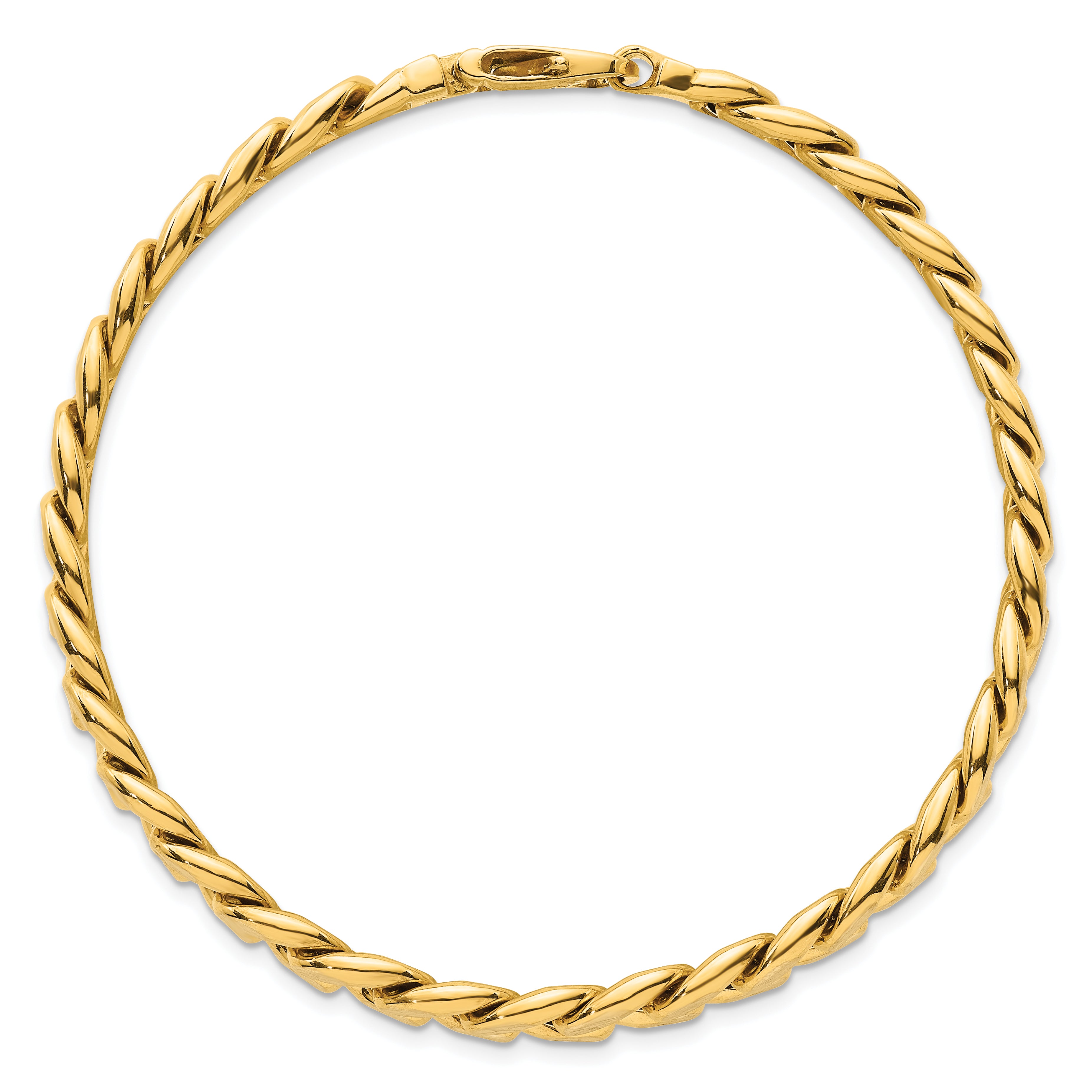 14k with White Rhodium Pave Textured 8.5mm Flat Curb Chain 8.5 inch Mens Bracelet