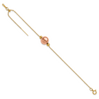 1/20 14K Gold Filled 1.15mm Adjusable Add-a-Bead Cable Bracelet