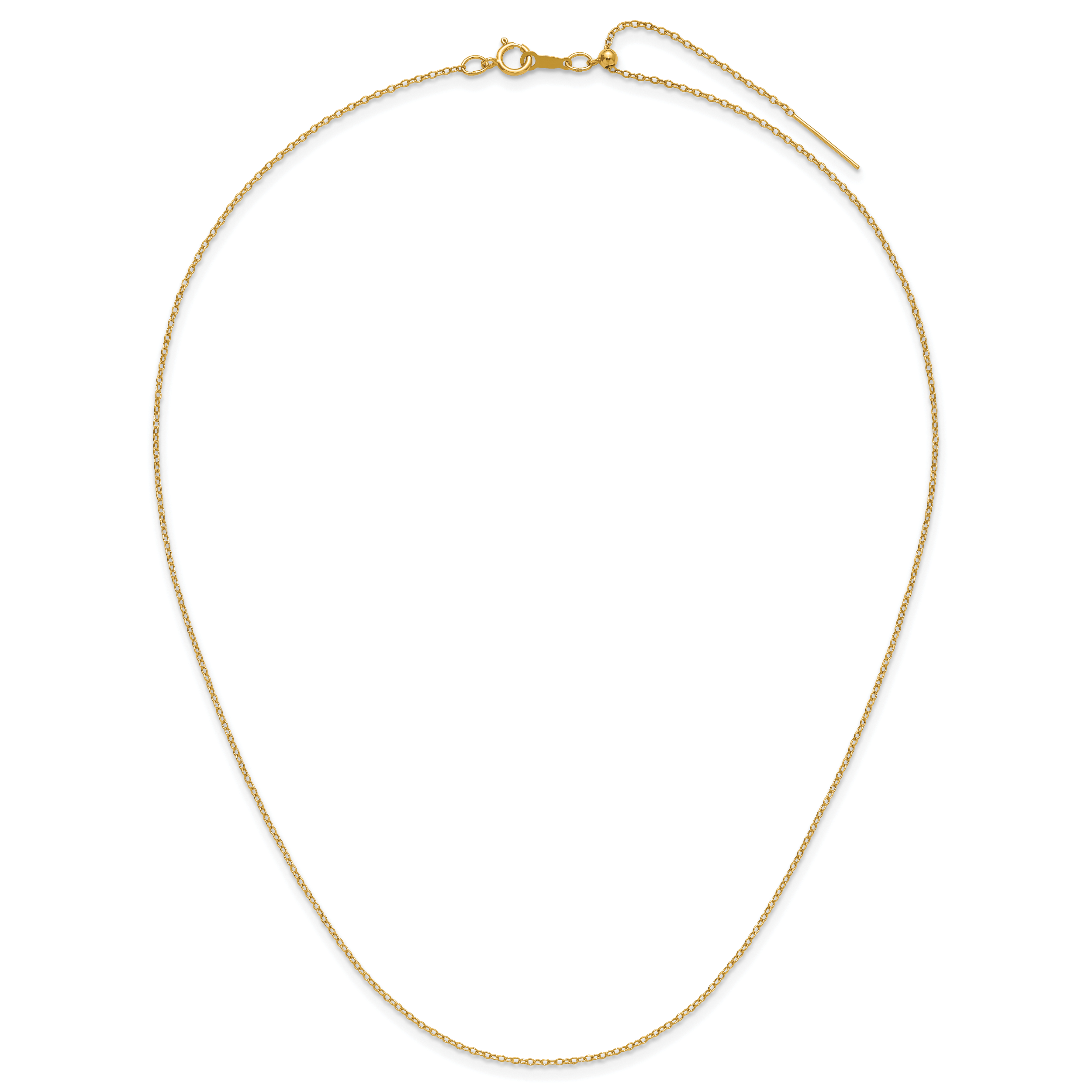 1/20 14K Gold Filled 1.15mm Adjustable Add-A-Bead Cable Chain