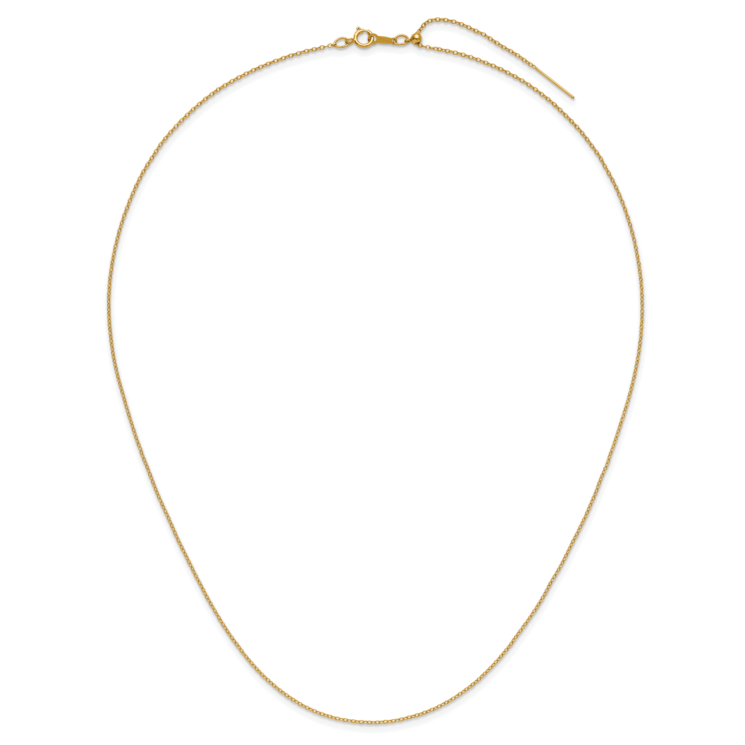 1/20 14K Gold Filled 1.15mm Adjustable Add-A-Bead Cable Chain