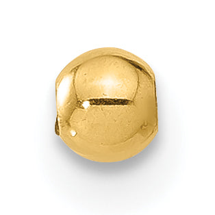 1/20 14K Gold Filled 3.0mm w/ID Silicone Polished Bead