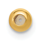 1/20 14K Gold Filled 4.0mm w/ID Silicone Polished Bead