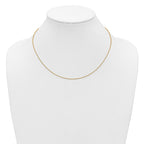 1/20 14K Gold Filled 1.0mm Adjustable Add-A-Bead Beaded Chain