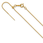 1/20 14K Gold Filled 1.0mm Adjustable Add-A-Bead Beaded Chain